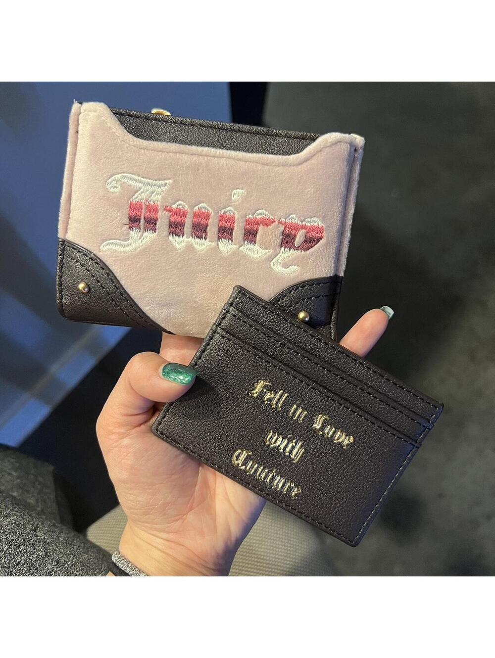 Juicy Couture multi-coloured wallet and card holder